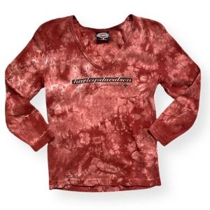 Vintage Tie Dye Harley Davidson